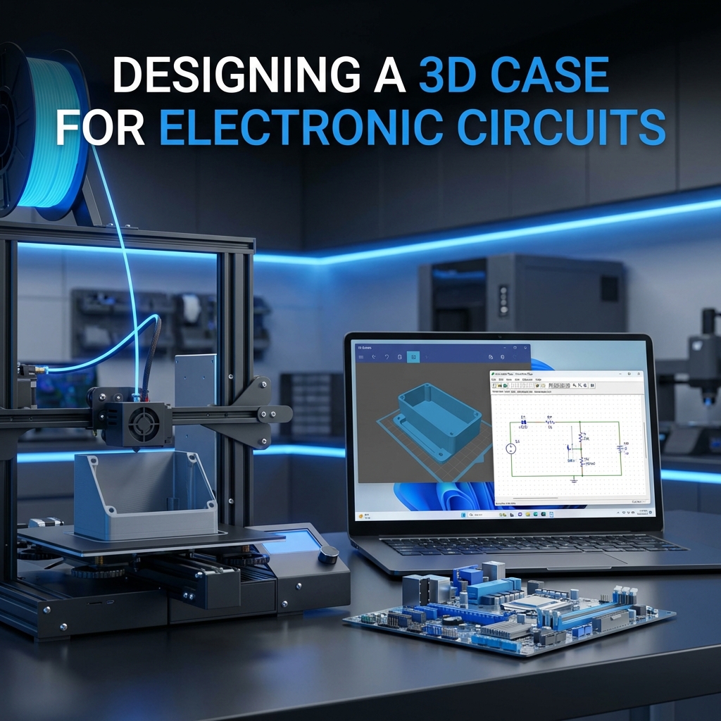 Diseñar carcasa 3D con Crocodile Clips y 3D Builder